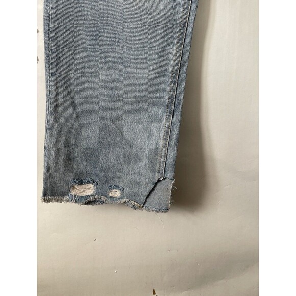 FREE PEOPLE x We The Free Distressed Tapered Baggy Boyfriend Jeans - 32 NWOT - Picture 2 of 14